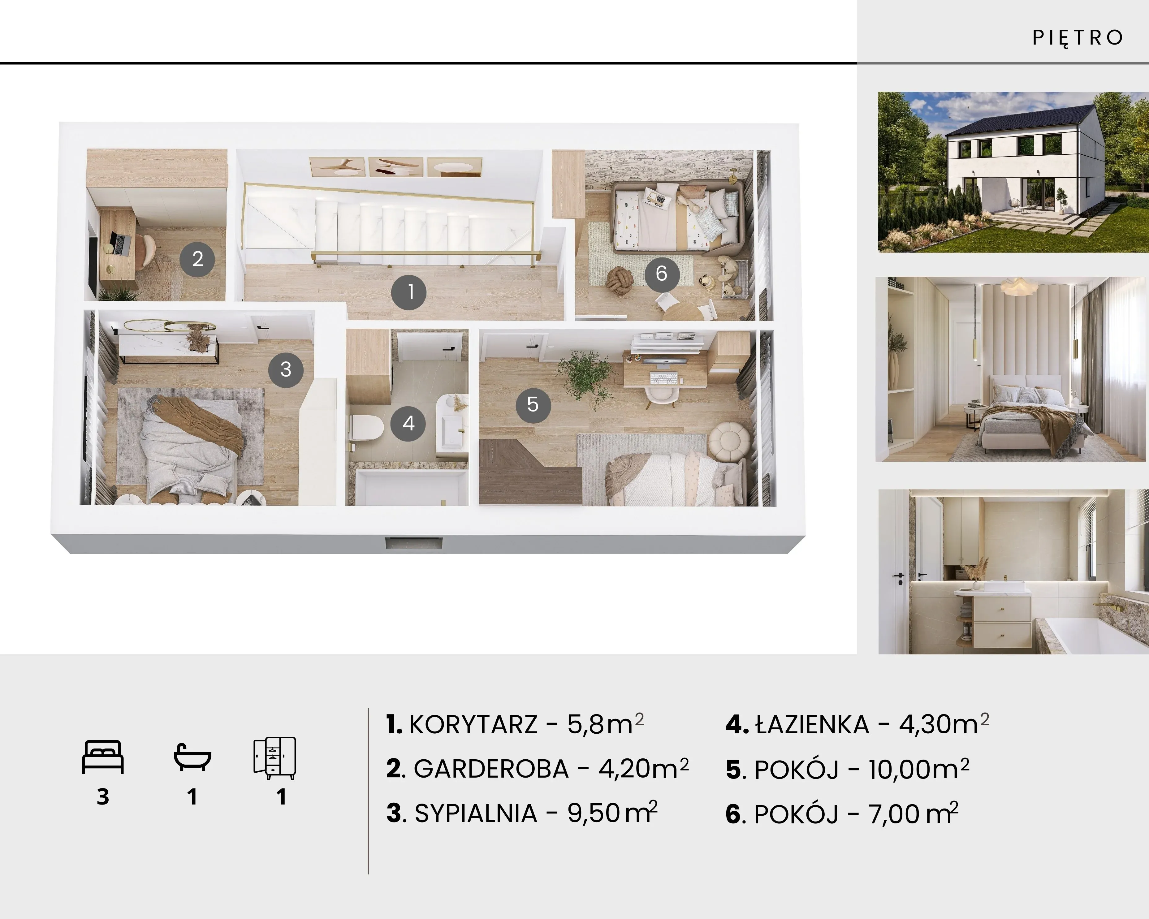 Apartament Premium A2 - widok zewnętrzny