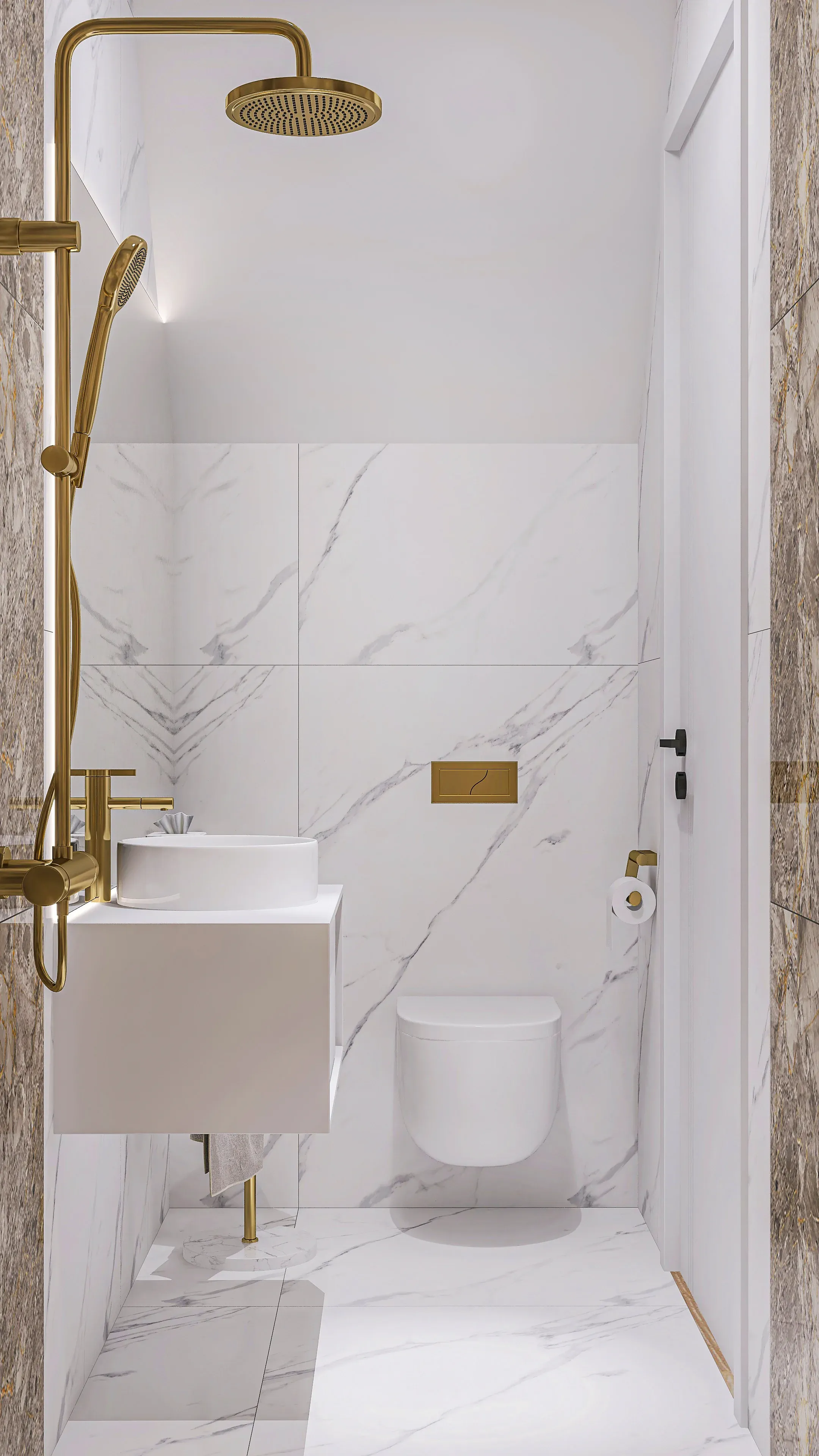 Apartament Premium A2 - łazienka parter