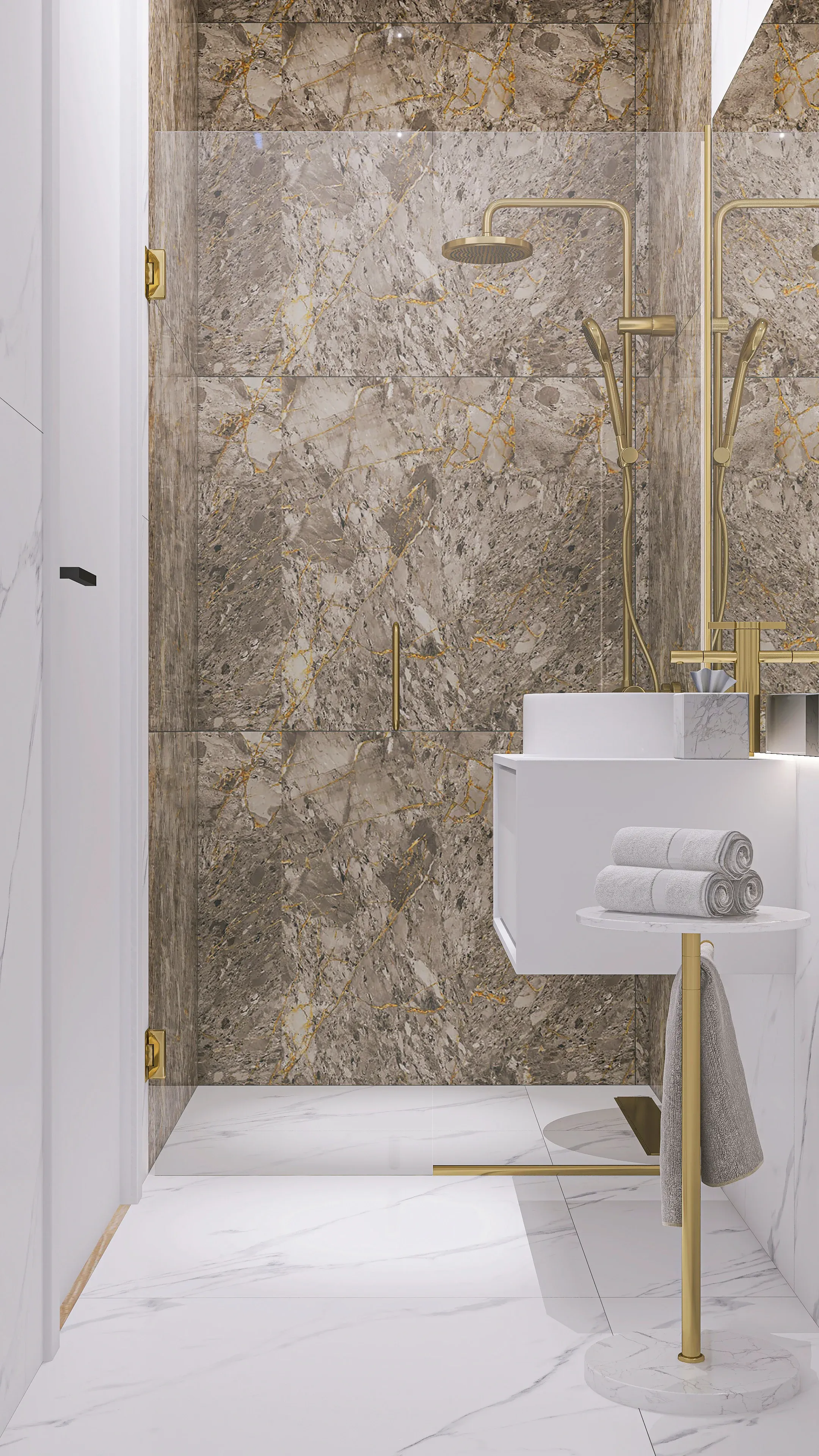 Apartament Premium A2 - łazienka parter