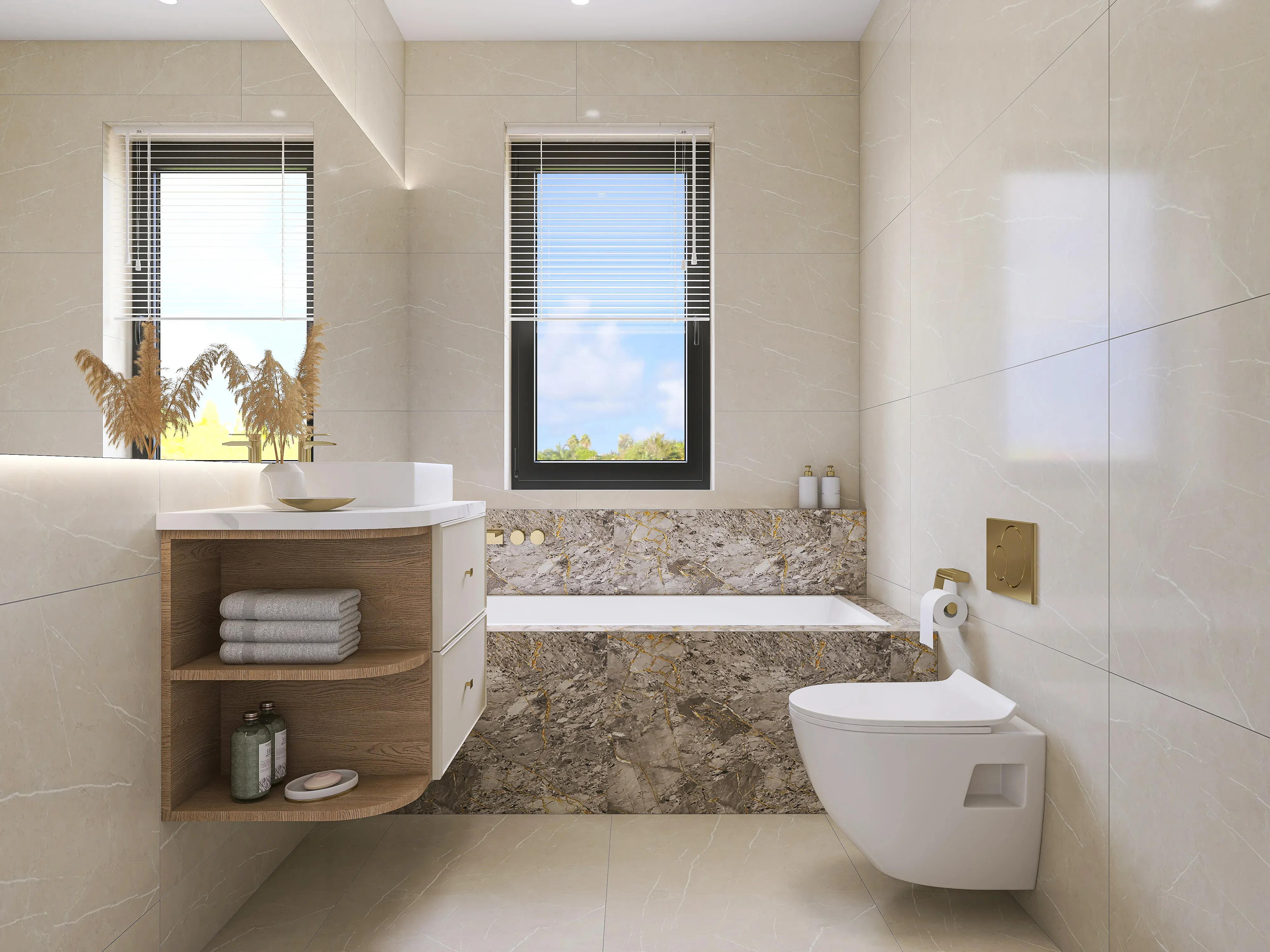 Apartament Premium A2 - łazienka piętro