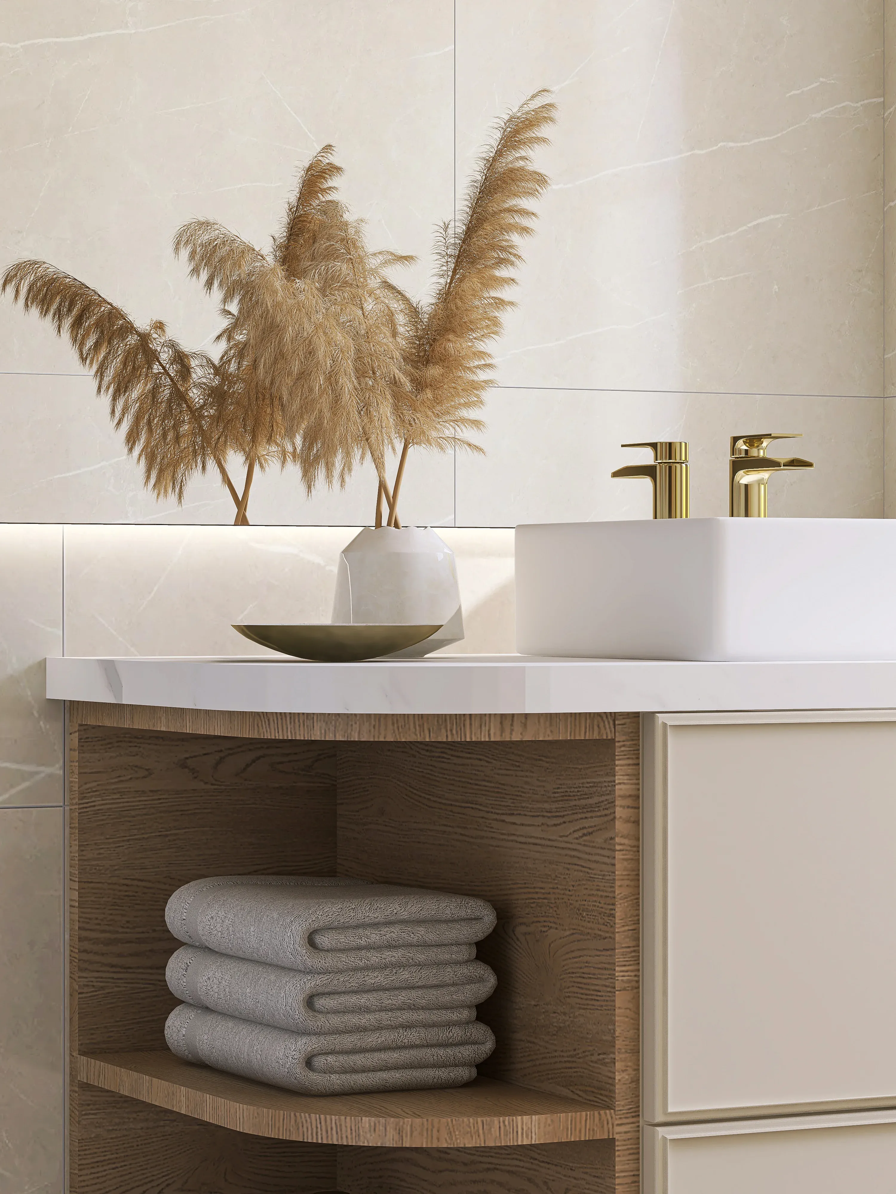 Apartament Premium A2 - łazienka piętro - detal
