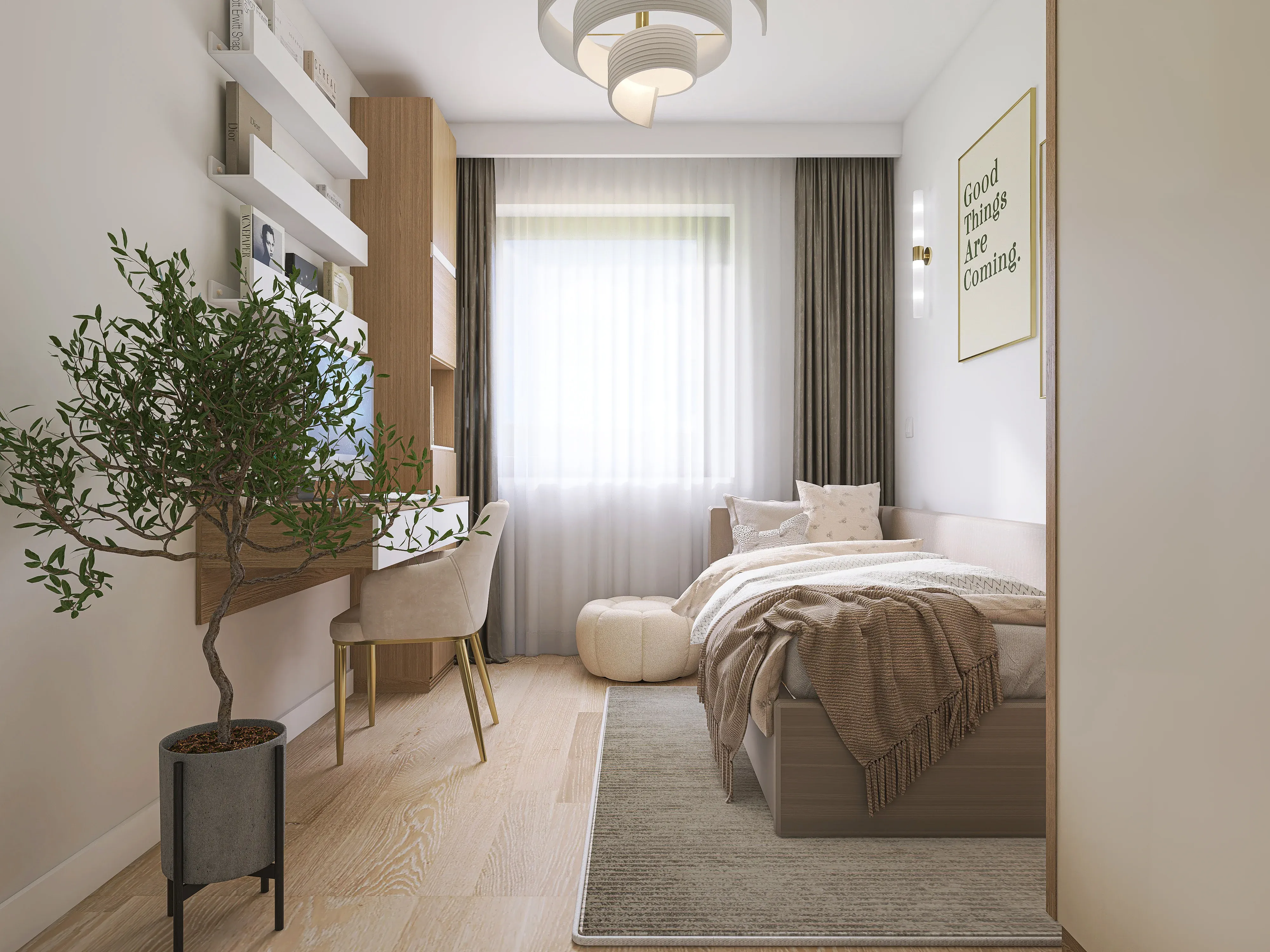 Apartament Premium A2 - pokój