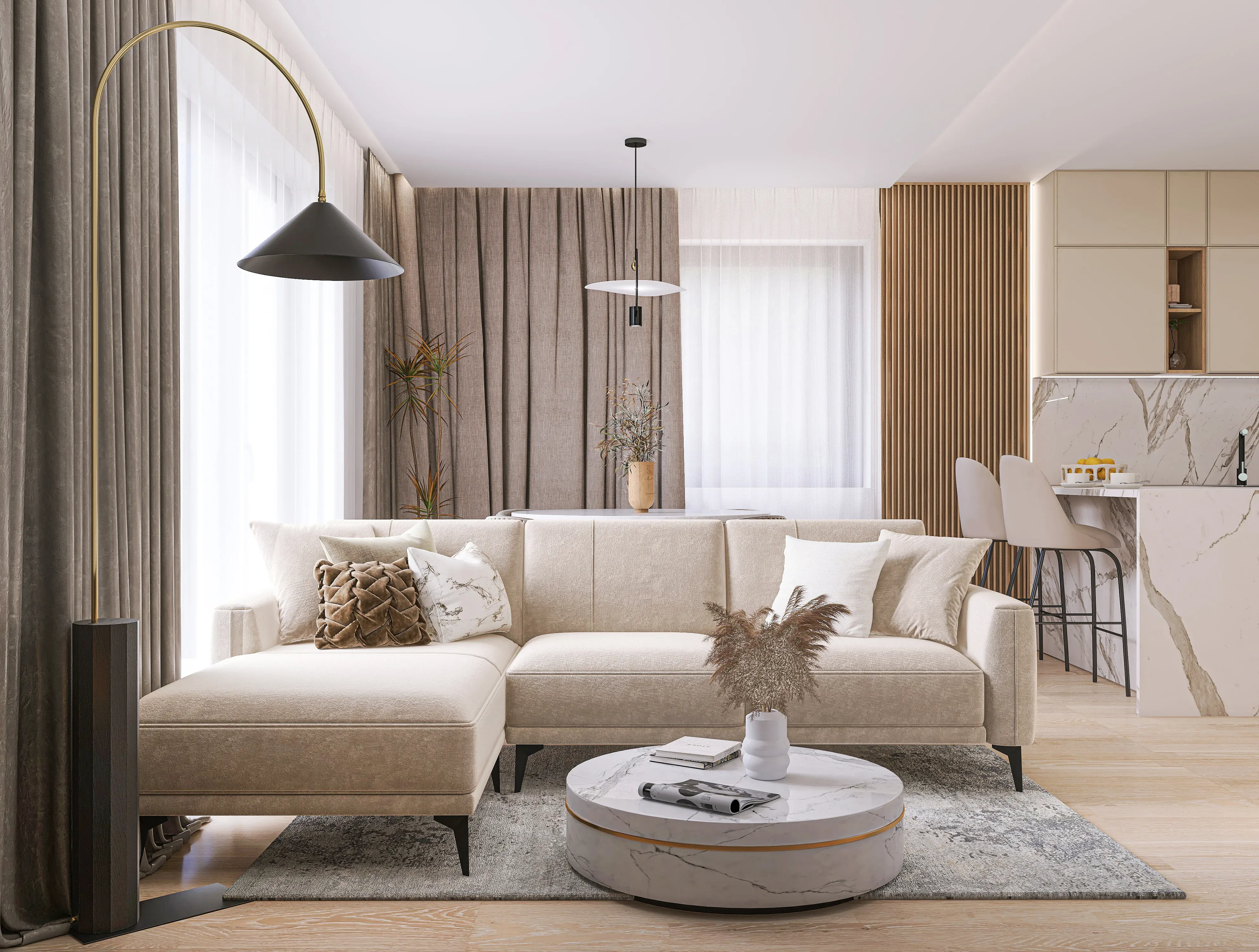 Apartament Premium A2 - salon