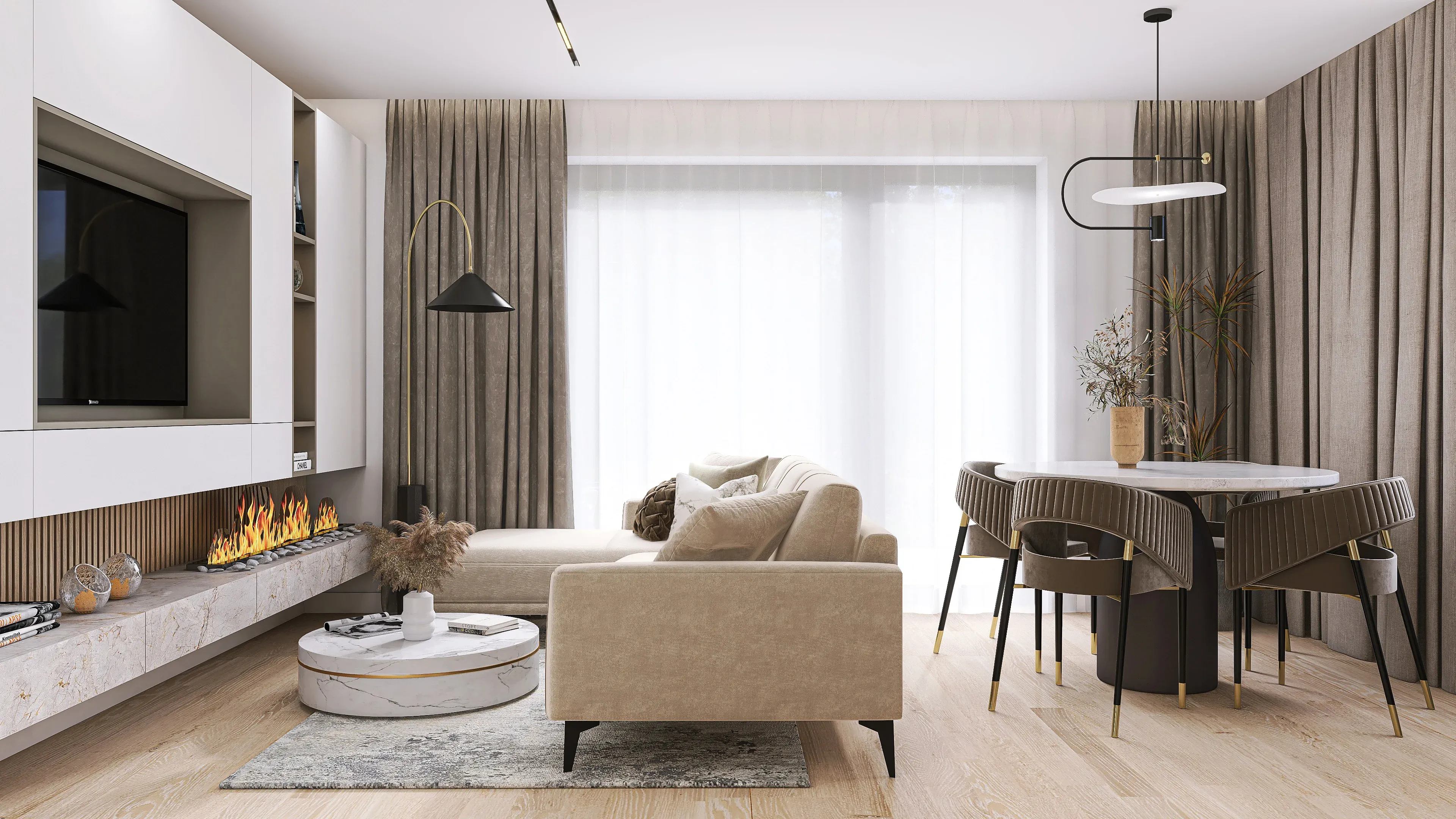 Apartament Premium A2 - salon