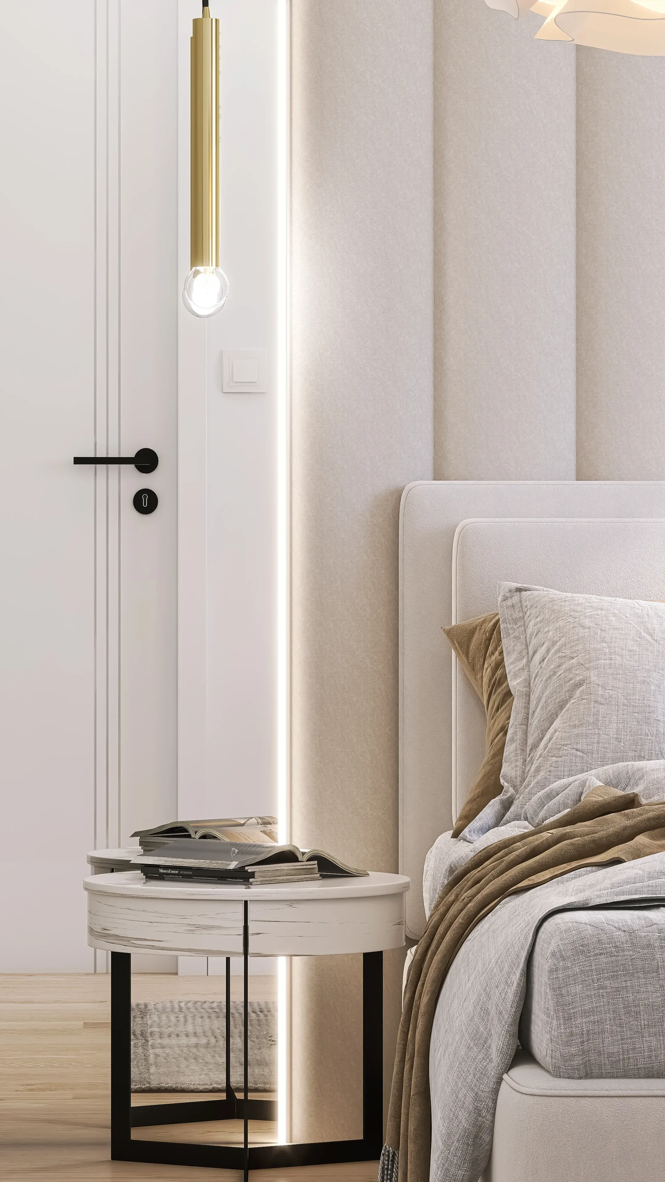Apartament Premium A2 - sypialnia - detal